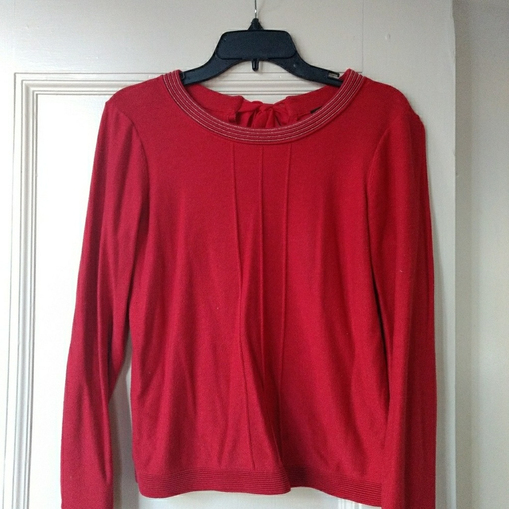 Banana Republic red sweater size S